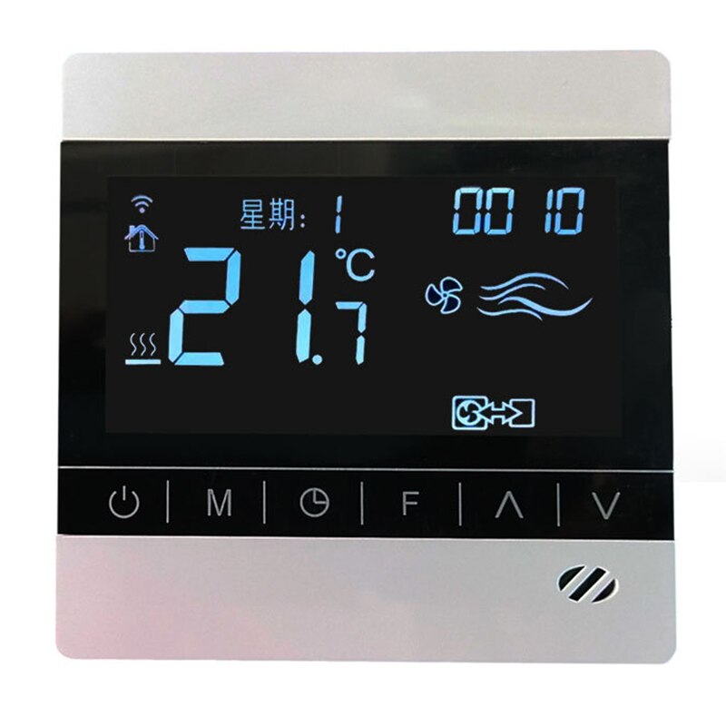 Digital LCD Touch Screen Thermostat Electric Heating Temperature Controller System For Home Room