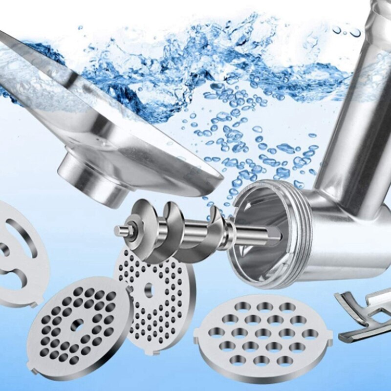 Meat Grinder Attachment Sausage Stuffer Accessories For Kitchenaid Stand Mixer All Metal Meat Mincer For Food