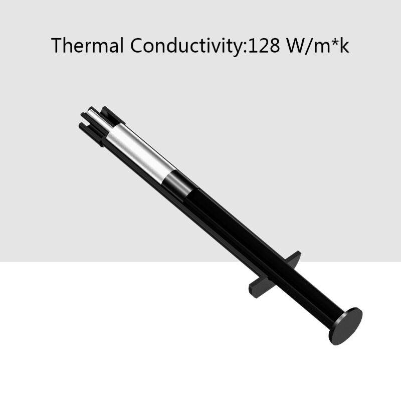 Płynny metal chłodzący termoprzewodzący silikon robić procesora GPU ciecz chłodząca ultra 128W/mK 1.5g 3g smar złożony robić chłodzenia