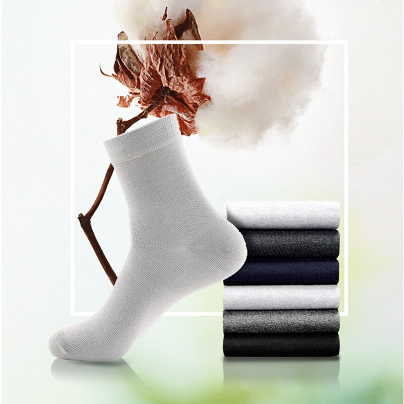98%  bomuldsstrømper til mænd og #39 ensfarvede lange sokker ankel forretningsmænd sokker strømper til mænd