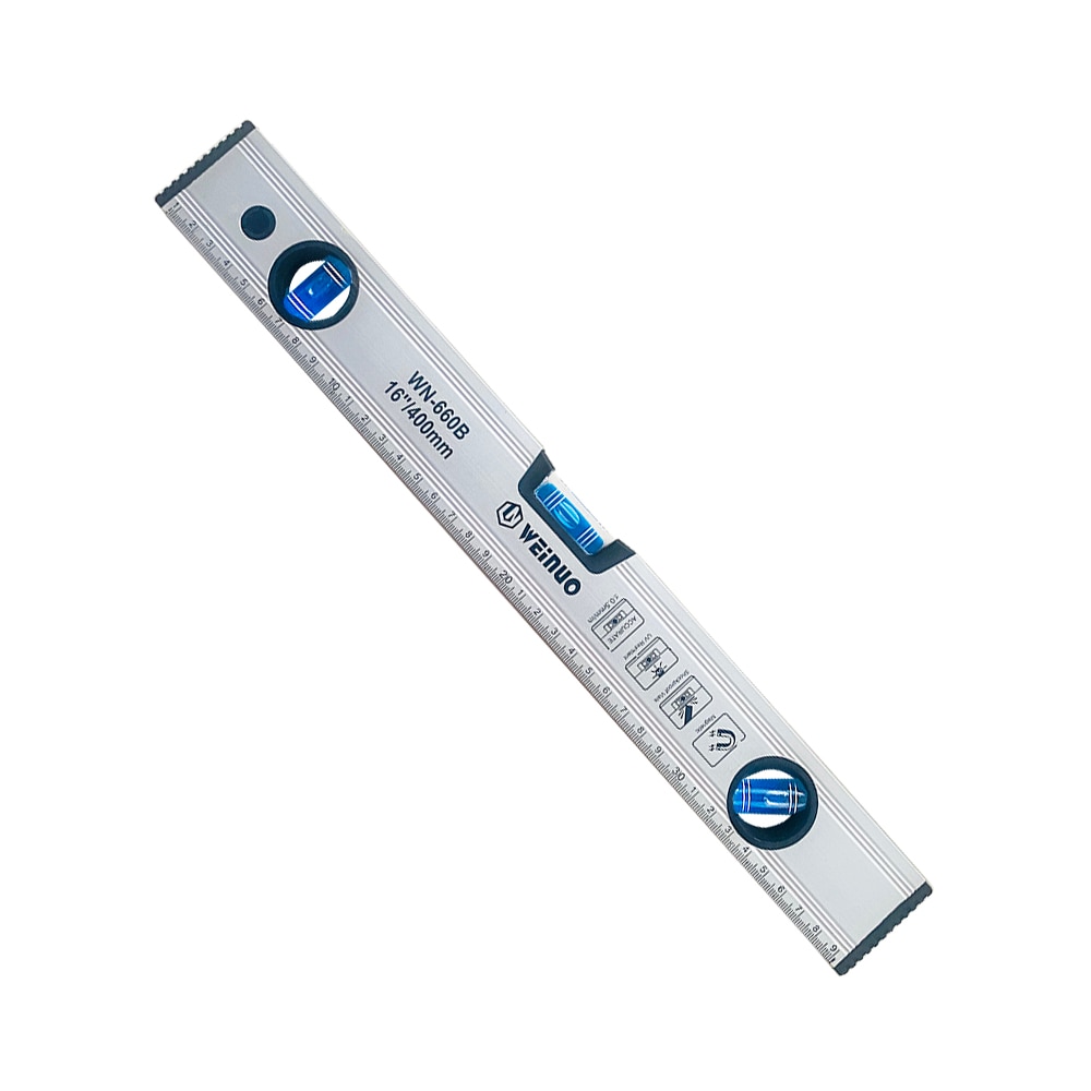 High Precision Spirit Level Magnetic High Bearing Ruler Lever Bubbles Rustproof Horizontal Ruler Spirit Level balance ruler