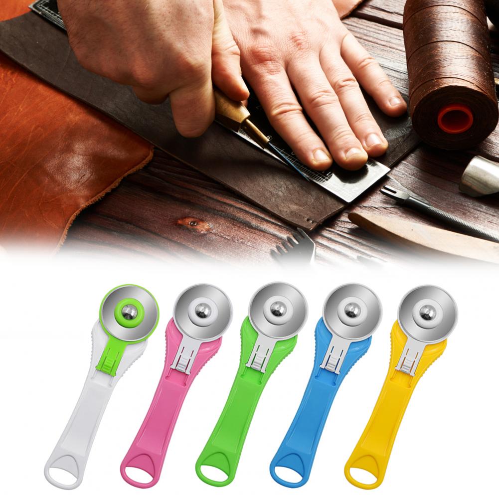 High Leather Quilter Reliable Fast Cutting Versatile Hand-held Leather Rotary Cutter