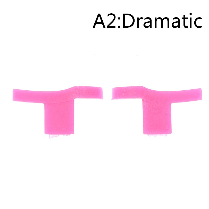 1Pair Cat Eyeliner Template Stencil Models Makeup Wing Style Kitten Large Size Cat Eye Winged Eyeliner Stamps: A2
