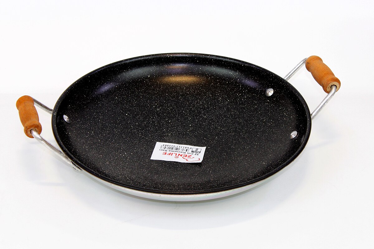 2 No Granite Looking Sheet Roasting Pan 32 Cm