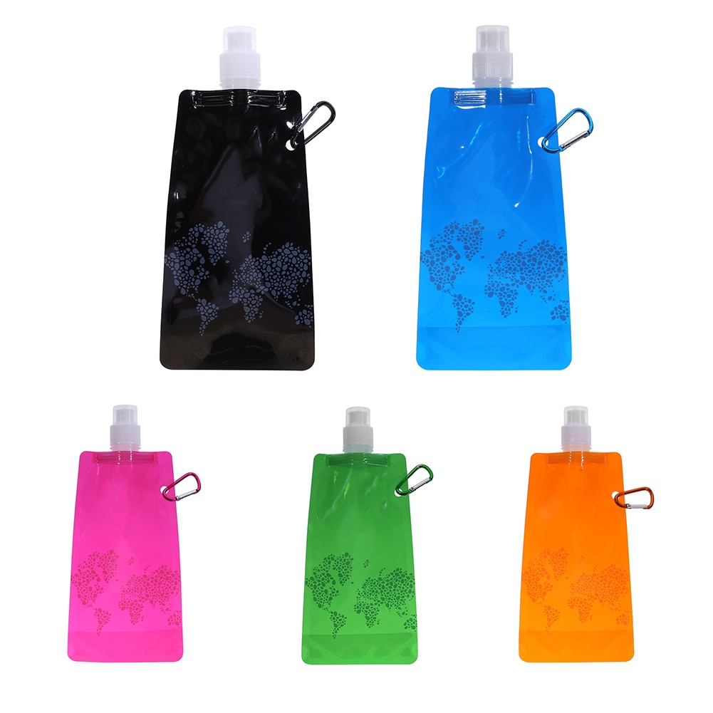 Draagbare Vouwen Fles Water Zak Outdoor Sport Benodigdheden Outdoor Sport Benodigdheden Wandelen Camping Zachte Kolf Professionele Water Bag