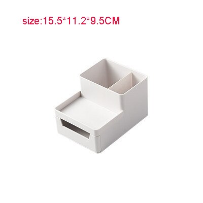 Home Office Desktop Storage Box Organizer Drawer File Folder Stationery Tray Pen Holder Desktop Classify Storage Office Suppiles: 1