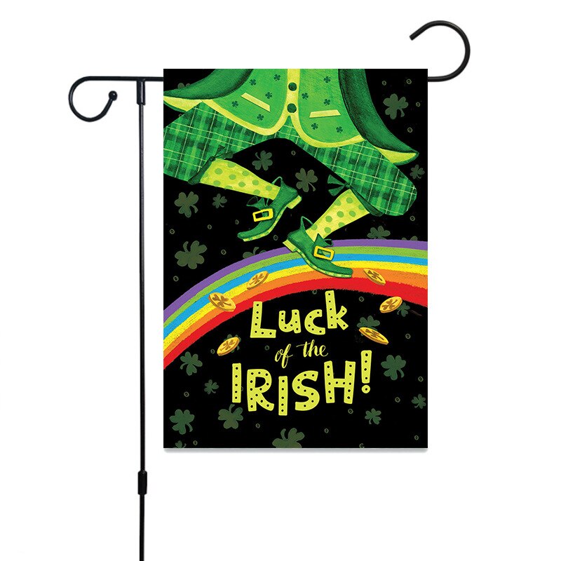 Irske st. patricks day mini yard banner haveflag med haveflag husindretning: H05