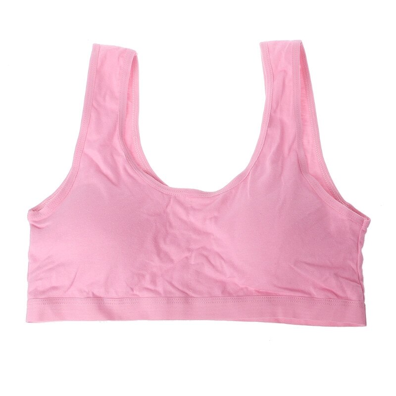 Teenage Kids Girls Underwear Teen Sports Bra Puberty Training Bra Underclothes: PK