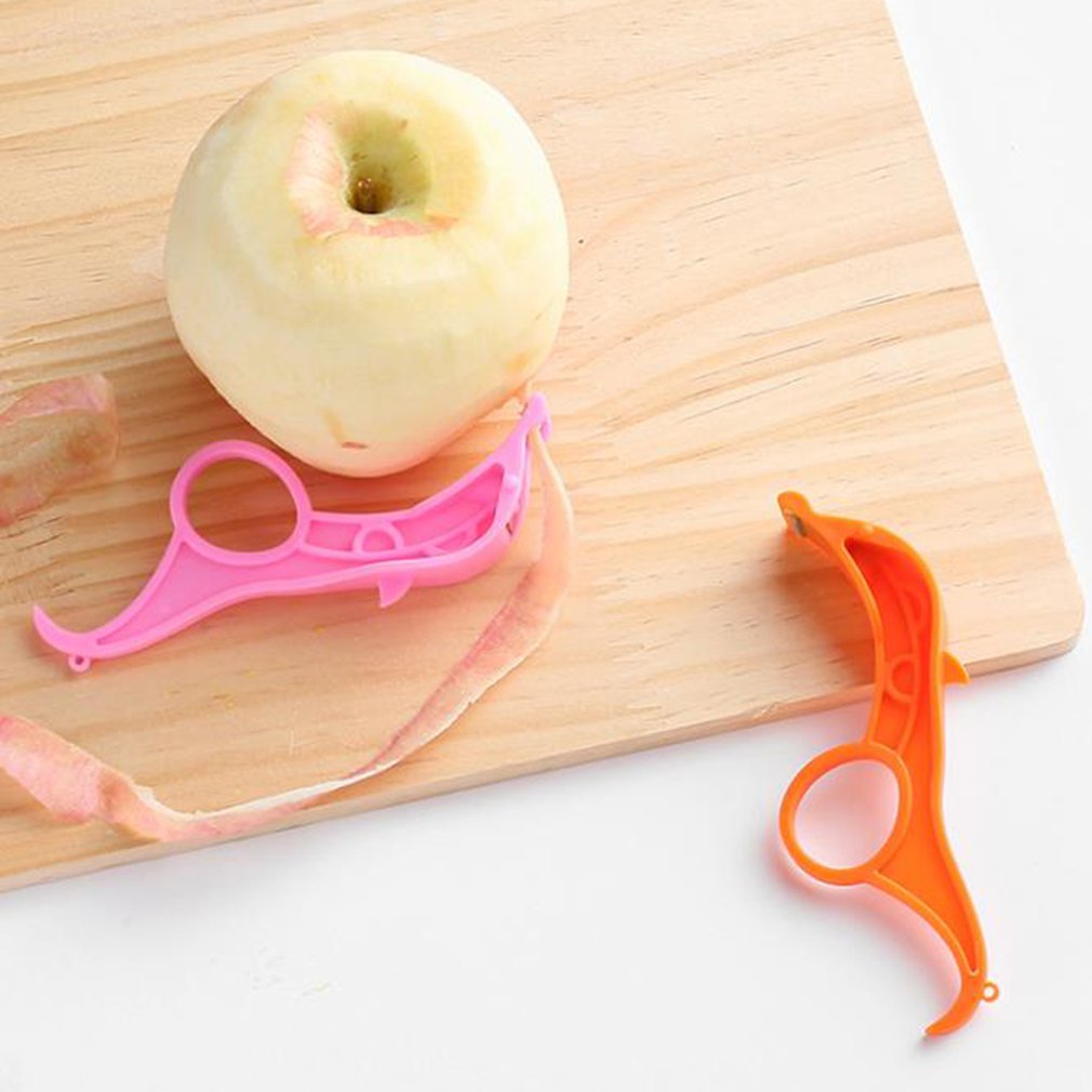 1PC Multifunctional Apple Peeler with Non-Slip Handle Fruit Vegetable Peeler Cutter Portable Cooking Gadgets Kitchen Supplies