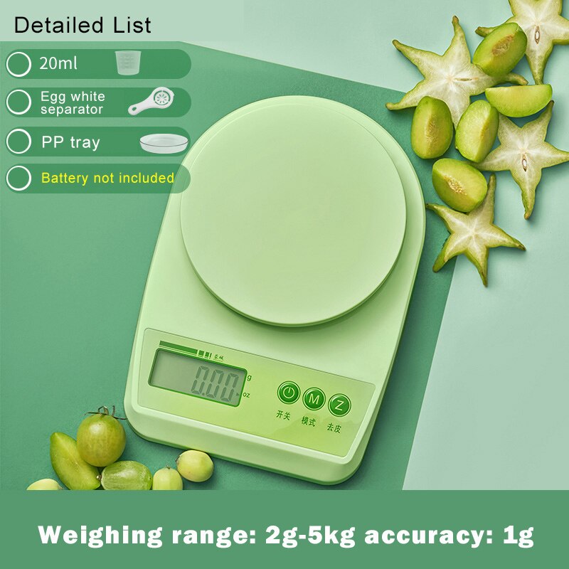 Precision Kitchen Scale Digital Food scale digital kitchen weighing scales small with bowl kitchen scale electronic food scales
