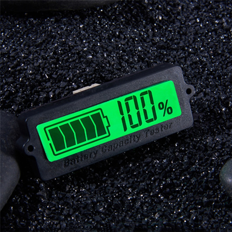 12V 24V 36V 48V LCD car Acid Lead Lithium Battery Capacity Indicator Digital Voltmeter Voltage Tester