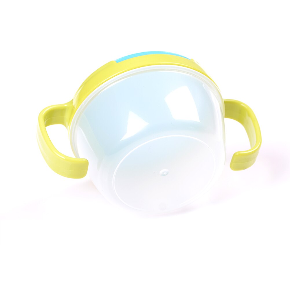Infants Kids 360 Rotate Spill-Proof Bowl Dishes Tableware Baby Snack Bowl Food Container Feeding Children Assist Food