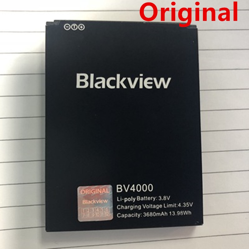 100% Originele 3680Mah Voor Blackview BV4000 BV4000 Pro MTK6580A Mobiele Telefoon Batterij + Tracking Code