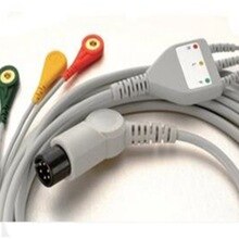 One Piece 3 Piombo ECG ECG ECG ECG A Scatto AHA Con Filo - Foto 8