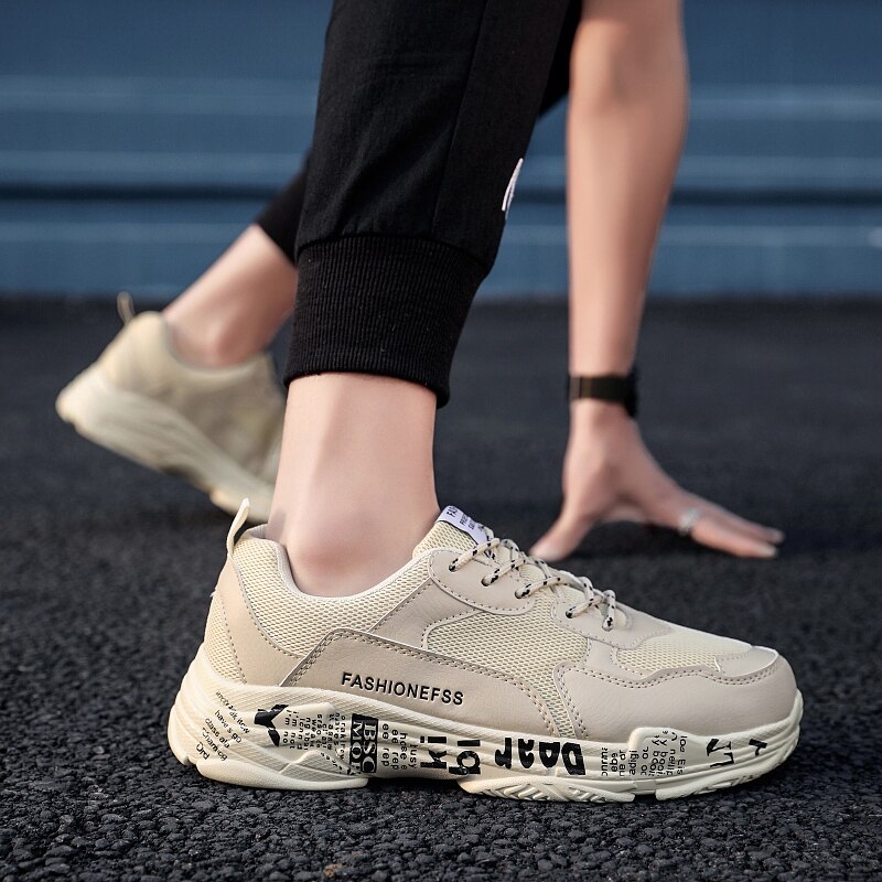 Winter shoes men outdoor sports shoes comfortable shoes white shoes non-slip wearable men's casual shoes 007