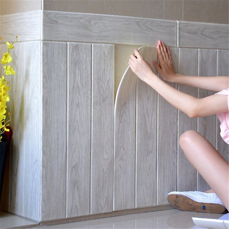 Skum tapet selvklæbende tapet stereo wall stickers selvklæbende til hoom stereo væg tapet tv baggrund