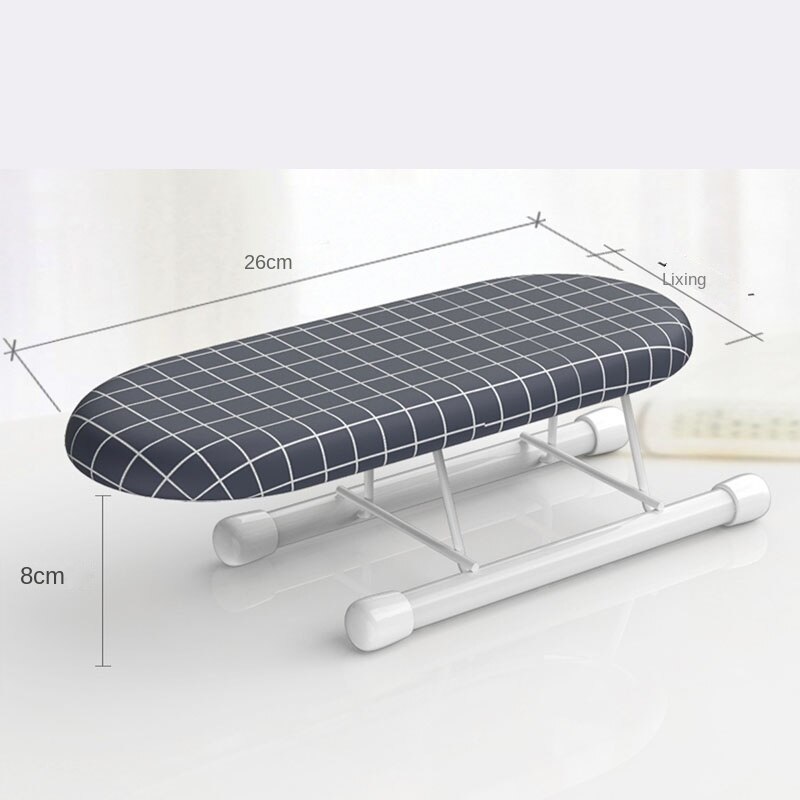 Portable Mini Ironing Board Rack for Clothes, Sleeves and Shirts - Small Size, Easy to Store and Carry: DARK GRAY