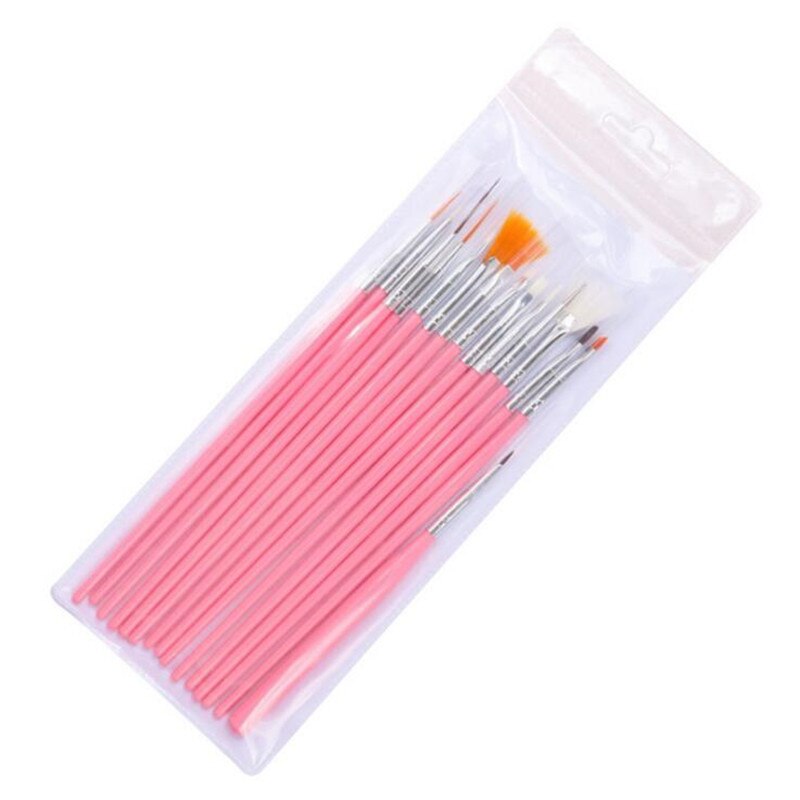 15Stck Kuchen Dekorieren Werkzeuge Backen Stift Zubehör Multifunktions Glasur Gebäck Pinsel Fondant Kuchen Malerei Pinsel Nagel Pinsel Stift