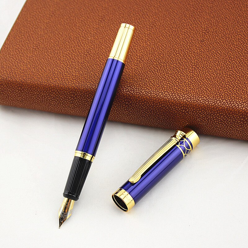 Ink Penna stilografica luxury Fountain pen ink pen nib Stationery Iraurita 0.5mm caneta Stylo plume 03828: E