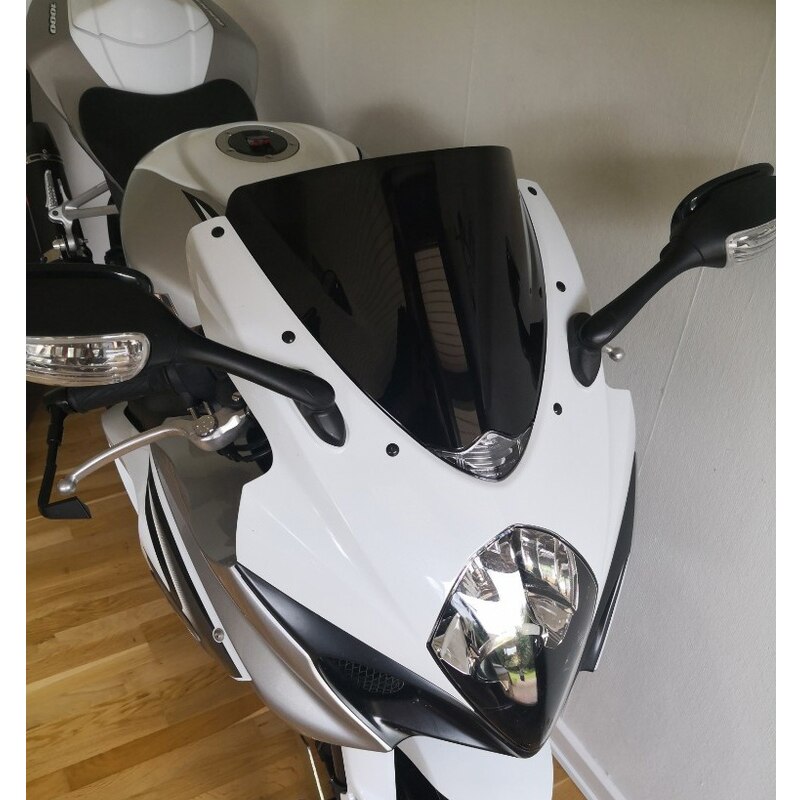 Voorruit Voor 2007 Suzuki GSX-R1000 GSXR1000 GSX-R Gsxr 1000 K7 K8 Screen Voorruit Rook Blauw Iridium Transparant: Dark Smoke