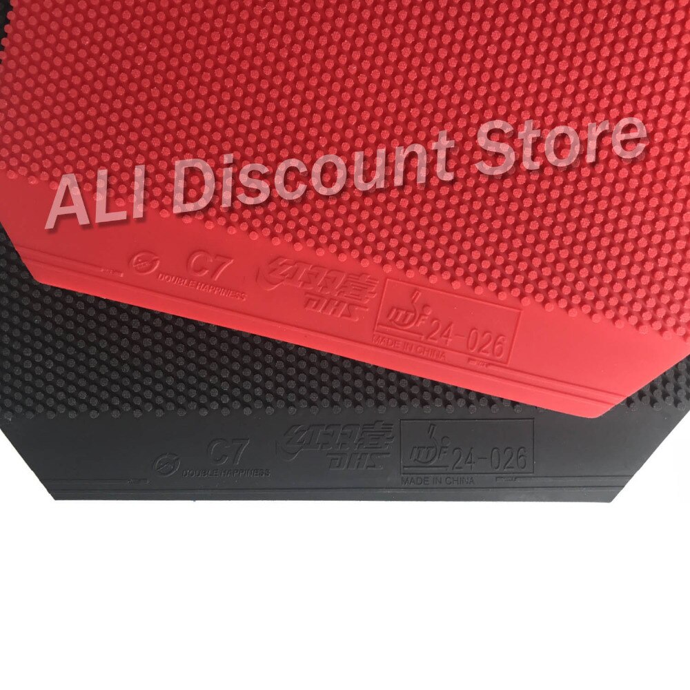 DHS C7 (obrońców i staje w sytuacji Sama/pętla/wirować) krótkie pestki-na zewnątrz tenis stołowy (tenis stołowy) guma z gąbką