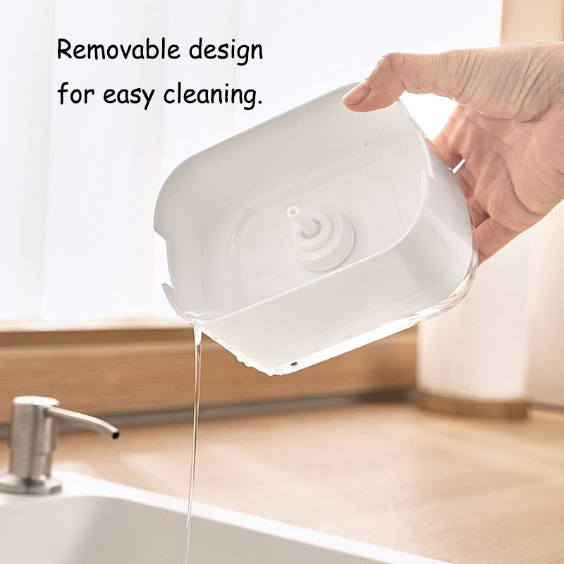 Distributeurs de savon liquide détergent de cuisine grande capacité distributeur de savon plats accessoires de cuisine évier plat mousse fixation maison