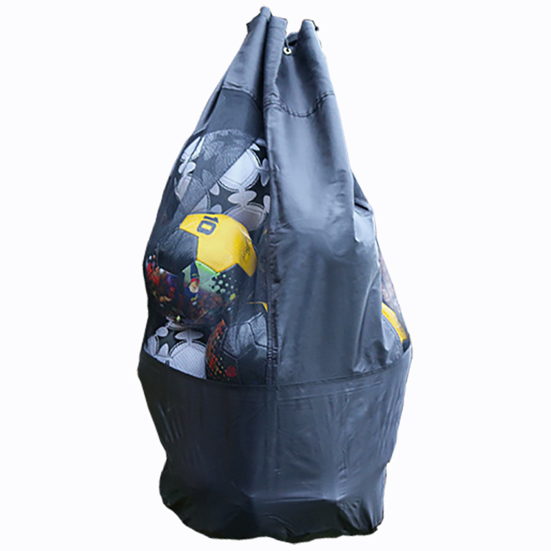 Portable Football Soccer Training Equipment Basketball Ball Game Storage Outdoor Mesh Ball Bag Accessories Carrying Net Backpack: Default Title