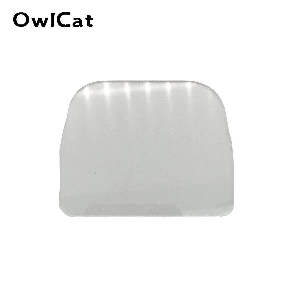 OwlCat CCTV Lens Glass for Video Surveillance Security Camera 6inch Housing Clear Glass 70mm