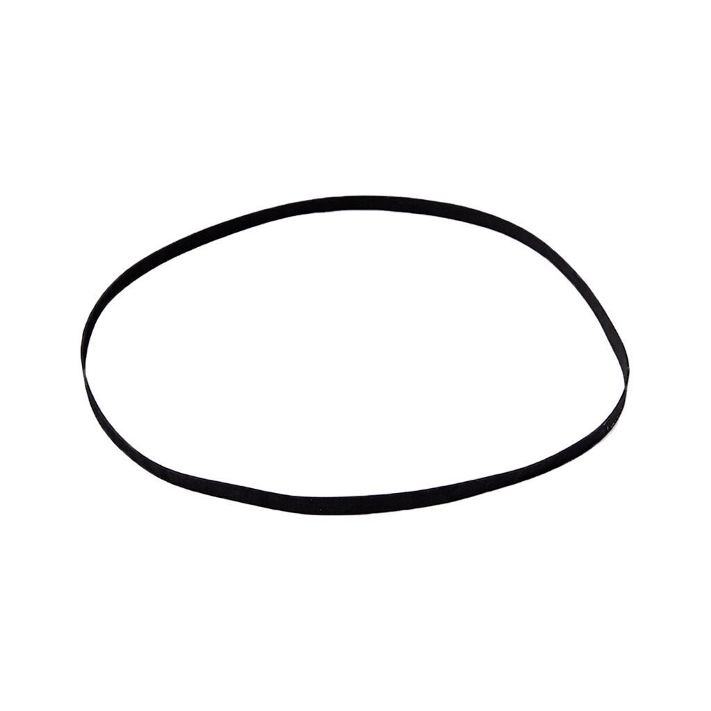 Record Player Rubber Turntable Belt for Musical Instrument Accessory Black