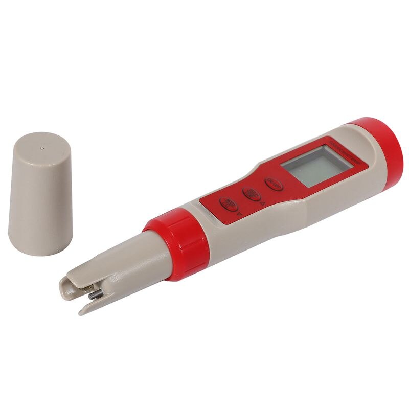 EZ9908 Digital PH Meter 4 in 1 PH TDS EC Temp Tester Replace Probe Water Quantity Measure Tool Wine Urine Analyzer