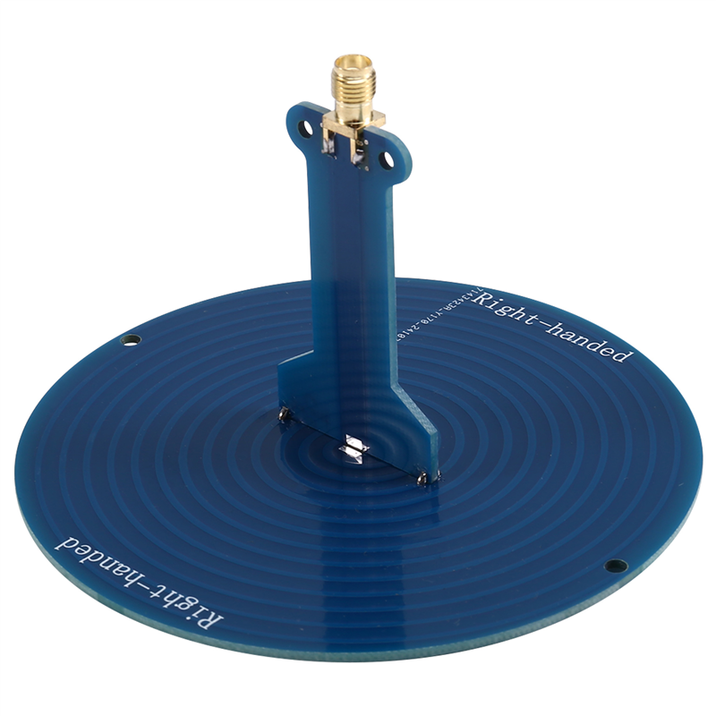 Antenna forw-uwb ultra wideband 120 mhz -6 ghz 10cm sma per misure a banda larga di analisi dello spettro direzionale: Argento