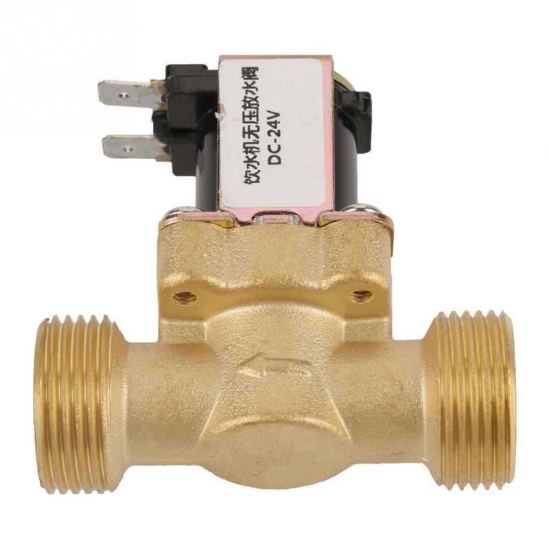 12V/24V G1/2 G3/4 NC Plastic Electrical Inlet Solenoid Pressure Regulating Water Valve for Water Control Dispense