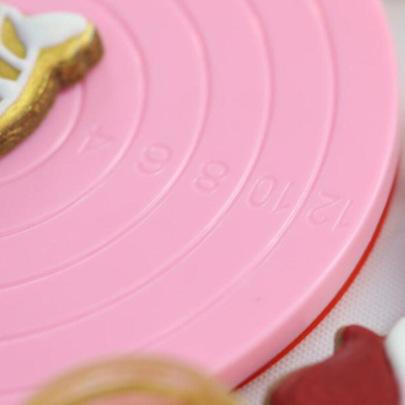 Food Grade Plastic Taart Draaitafel Diy Fondant Pan Bakvormen Gereedschap Cake Decorating Dessert Tafel Keuken Bakken Accessoires