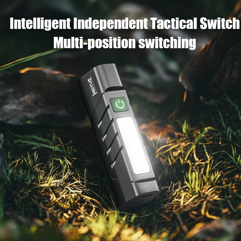 SKYRAY SM55 600 lúmenes EDC linterna 18650 bolsillo USB C antorcha recargable MINI luz Led con magnético para acampar caminar de noche