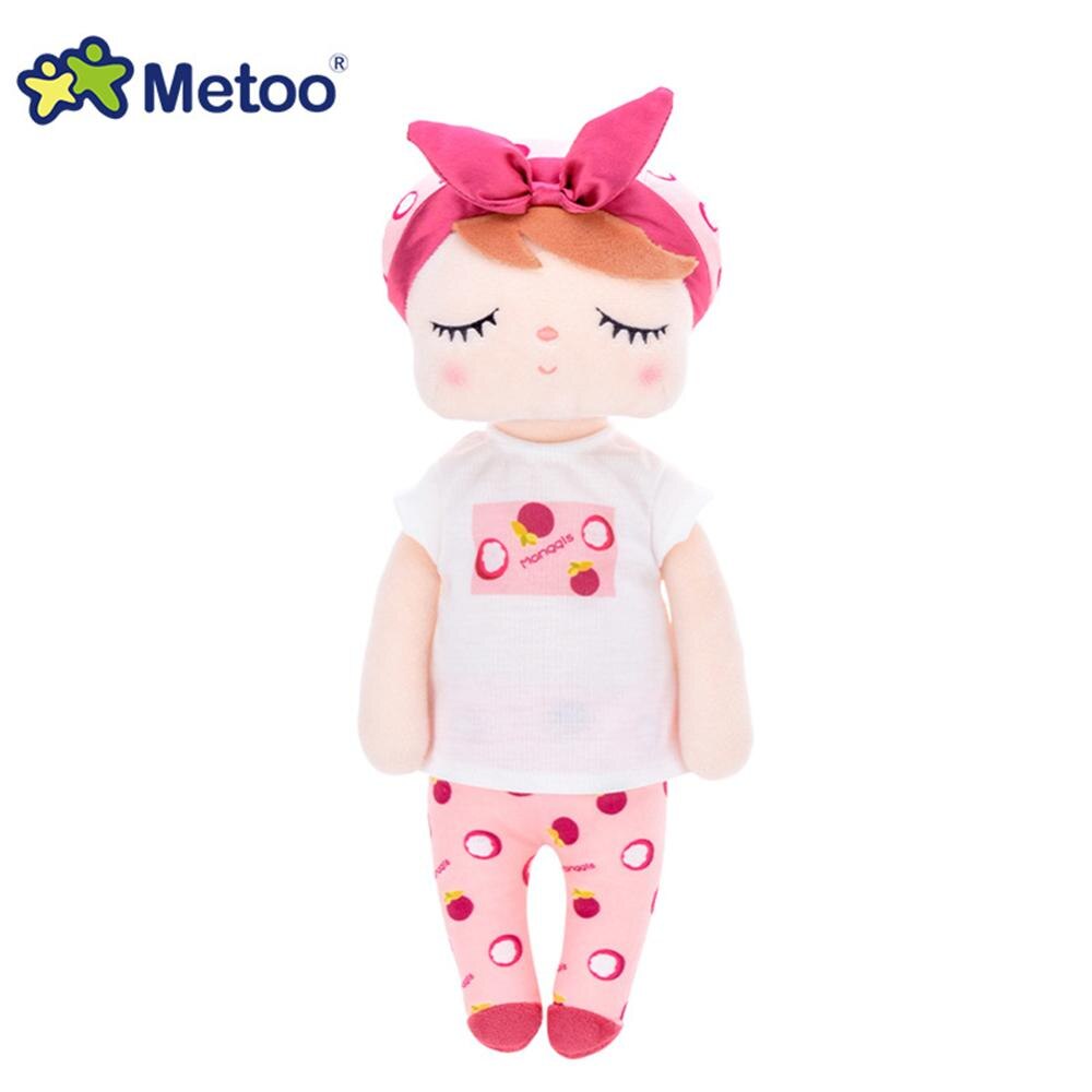 Metoo Baby Meisje Pop Cartoon Speelgoed Dieren Zacht Speelgoed Voor Meisjes Kinderen Jongens Kawaii Baby Pluche Speelgoed Verjaardagsfeestje: B01-34x14x9cm