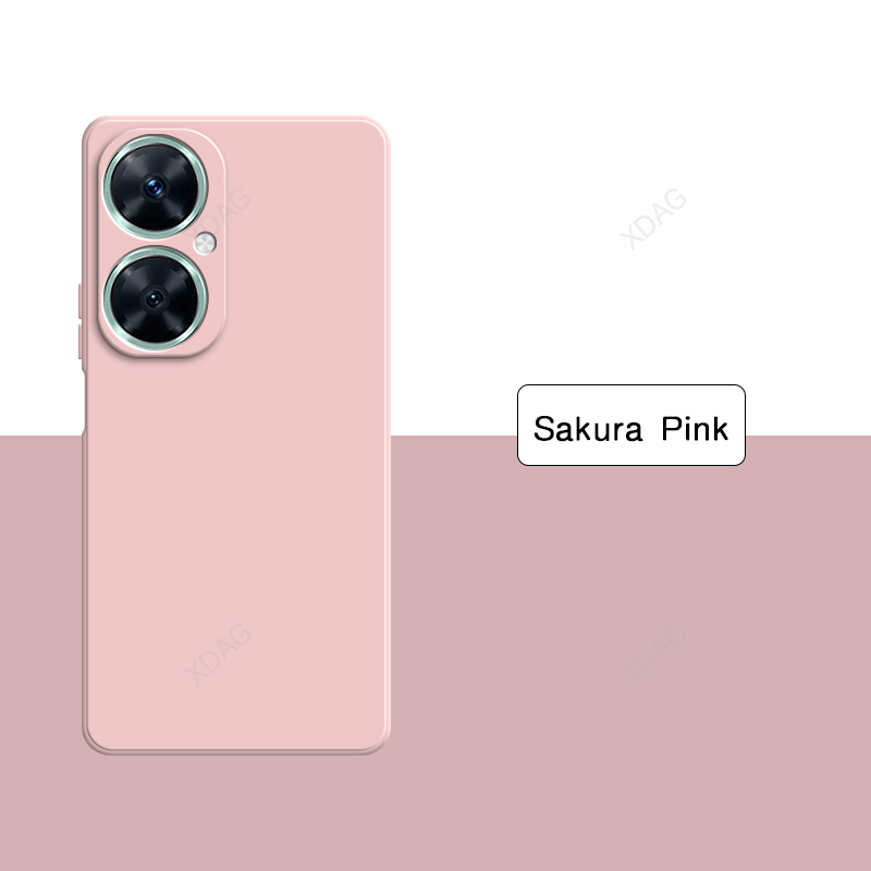 Capa de silicone líquido à prova de choque para huawei nova11i nova 11i MAO-LX9 MAO-LX9N original luxo alta qualidade macio quadrado capa traseira: MULTI