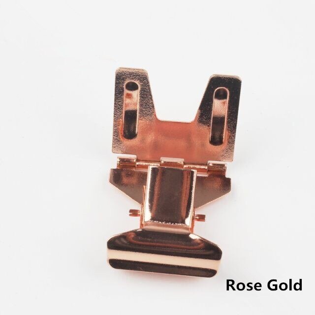 Metal Label Holder Sign Tag Price Tag Ticket Name Card Clip Snap Pop Clip Holder StandRacks Food Price Clip Shelf Talker: Rose Gold