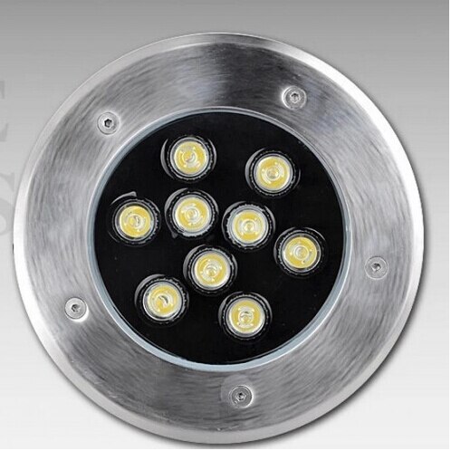 9 W LED Ingegraven Lamp Ondergrondse Licht AC 110-240 V IP65