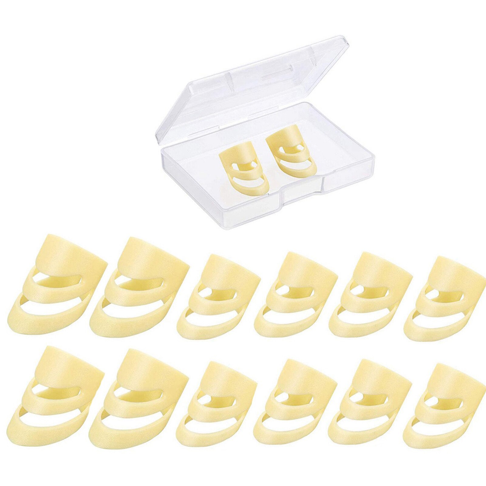 With Storage Box Universal Stringed Instrument Accessories Adjustable ABS Portable Adult Size Guitar Picks