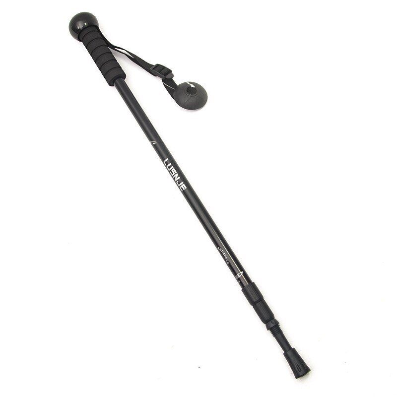 Outdoor Walking Sticks Camping Hiking Ultralight Camera Stand Walking Sticks Adjustable Telescopic Alpenstock Trekking Pole
