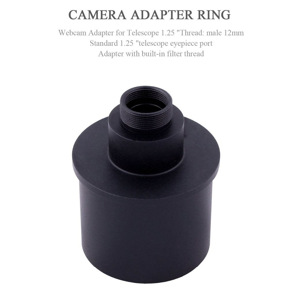 1,25 zoll Webcam Adapter für Astronomie Teleskop CCD Kamera Monokulare Professionelle Teleskop Zubehör