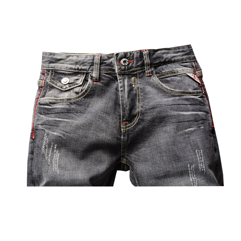 Panegy spijkerbroeken voor jongens gescheurde en versleten spijkerbroeken broeken skinny fit stretch mode denim spijkerbroeken broeken, Blauw, 7-8 jaar