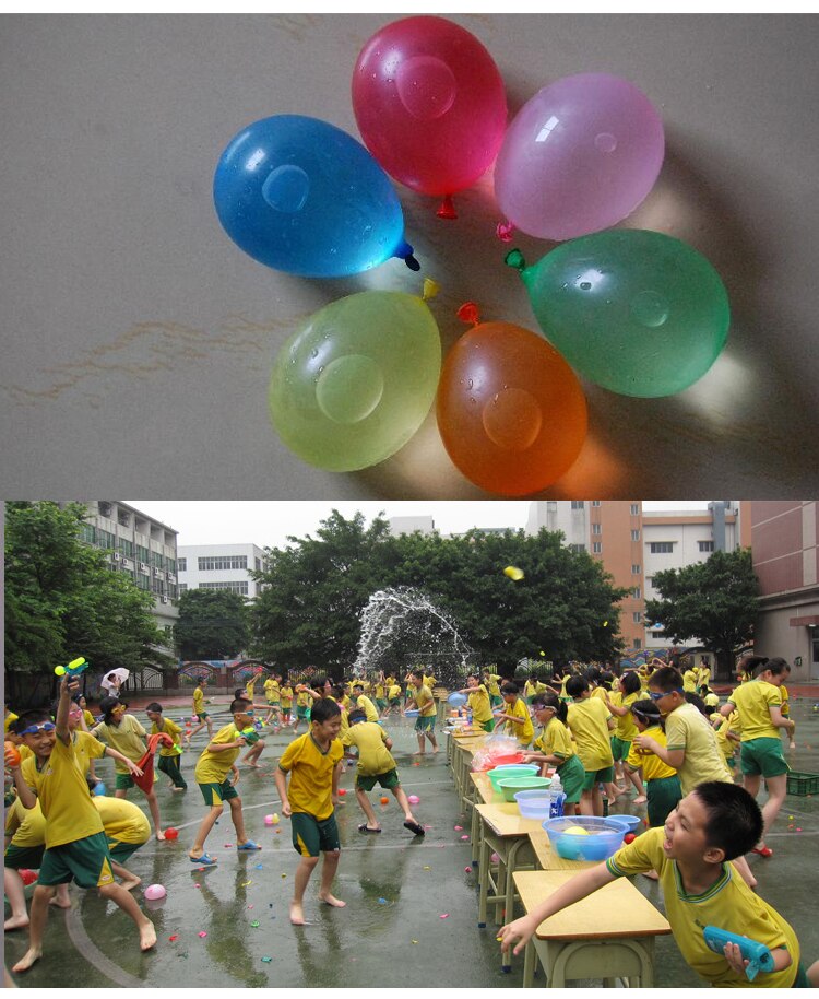 Opblaasbare ballon voor kinderen 500 stuks bommen kleurrijke waterballonnen voor kinderfeestjes zomer zandstrand zwembad klein