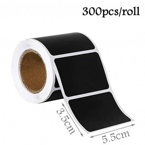 Thank You Stickers Labels PVC Removable Waterproof Blackboard Sticker Packaging Kitchen Jars Organizer Labels: 02