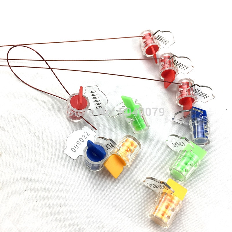 120 PCS Electric seal Water Seal Meter Seal Locking Seal Security Seals