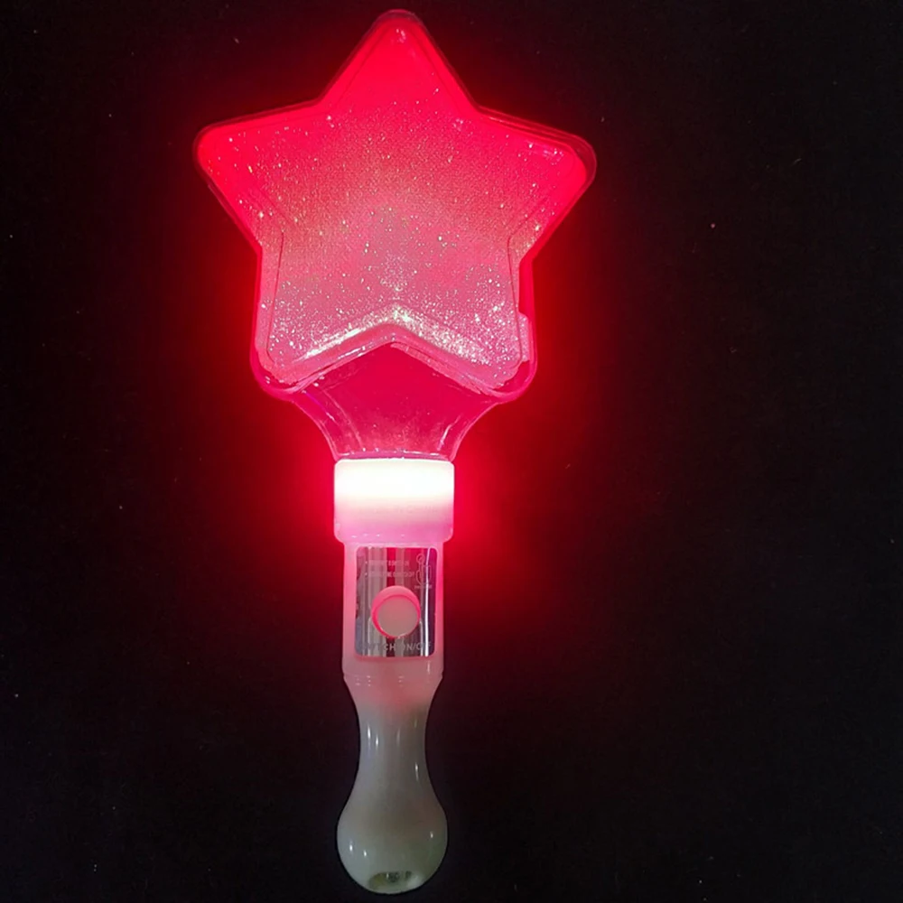 LED Large Five Star Flashing Stick for Parties, Concerts, and Events