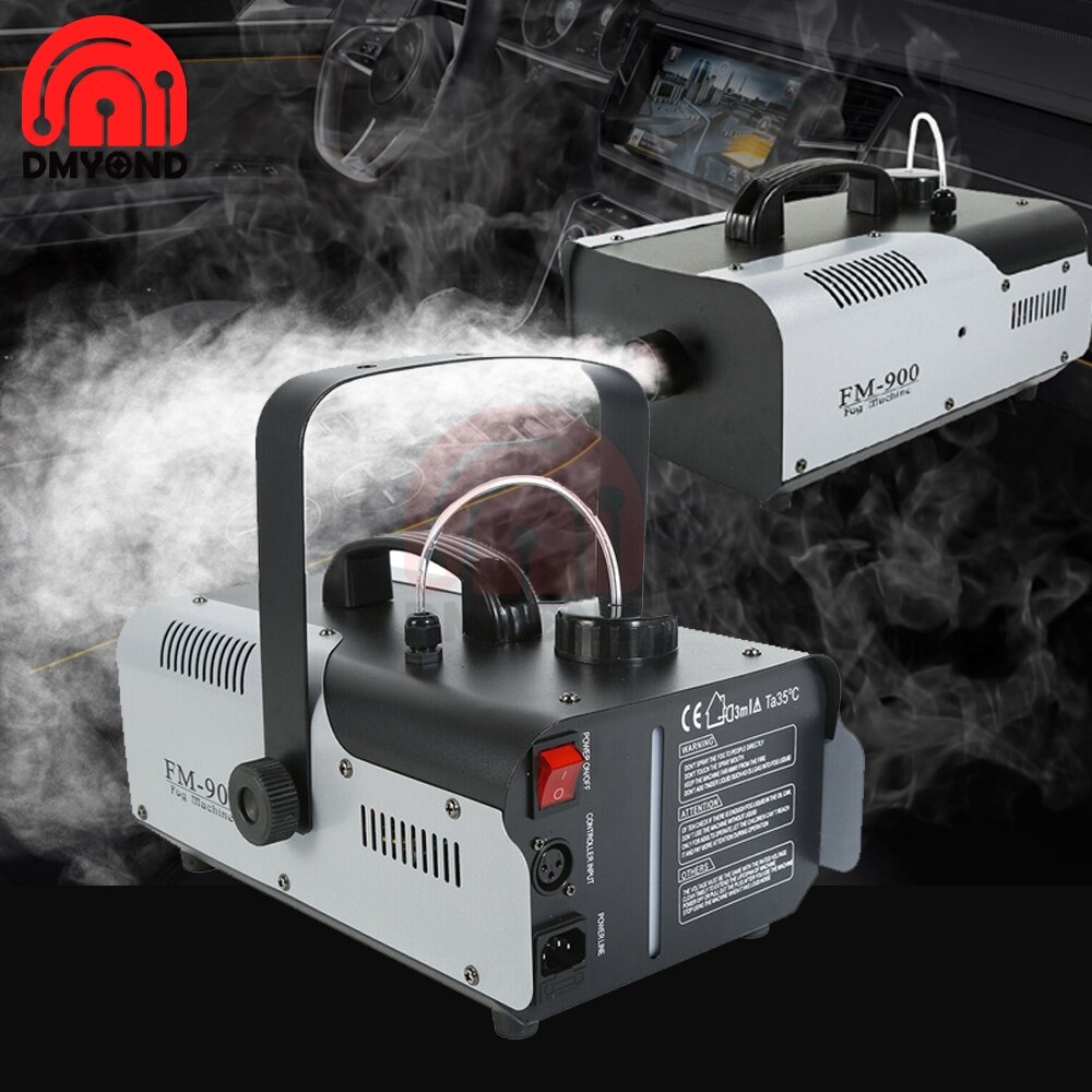 Smoke Machine Mini 1L 900W US EU UK Plug Remote Control Fog Machine Pump Smoke Machine for Nano Disinfection Fogger Machine