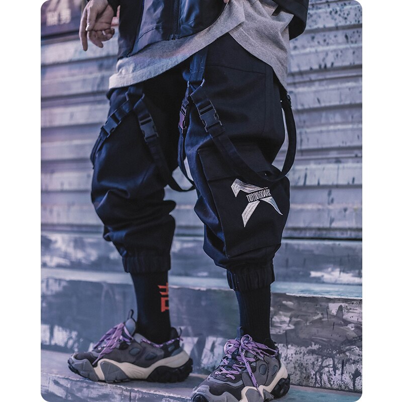Pantalon de jogging personnalisé pour homme avec poches, pantalon