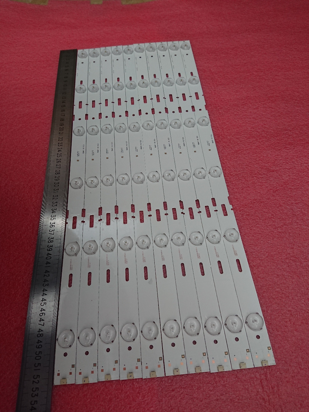 Tira de luces LED de retroiluminación, accesorio para 2013ARC48-3228N1 Grundig 48VLE6520 BL 48VLE5520 BG 48VLE5421 48VLE4421 BF 48VLE4520 BF 48VLE565