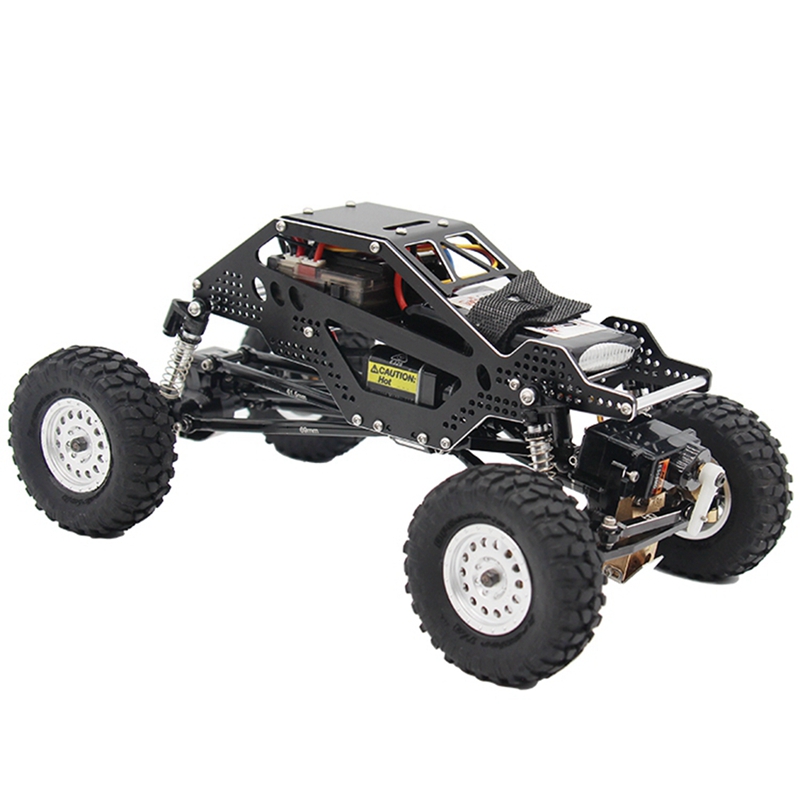 Metallchassis-rahmen-karosserie für axial scx 24 90081 1/24 rc crawler-upgrade-teile, autozubehör